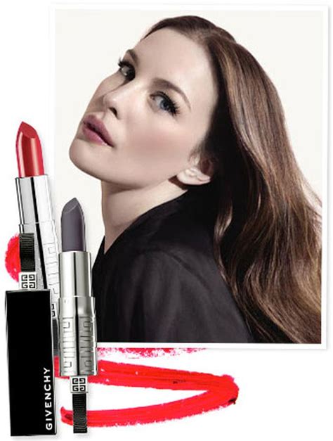 liv tyler make up givenchy|liv tyler lipstick.